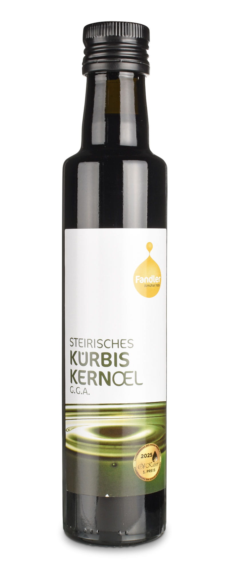 Steirisches Kürbiskernöl g.g.A. - Ölmühle Fandlder - 250ml Flasche