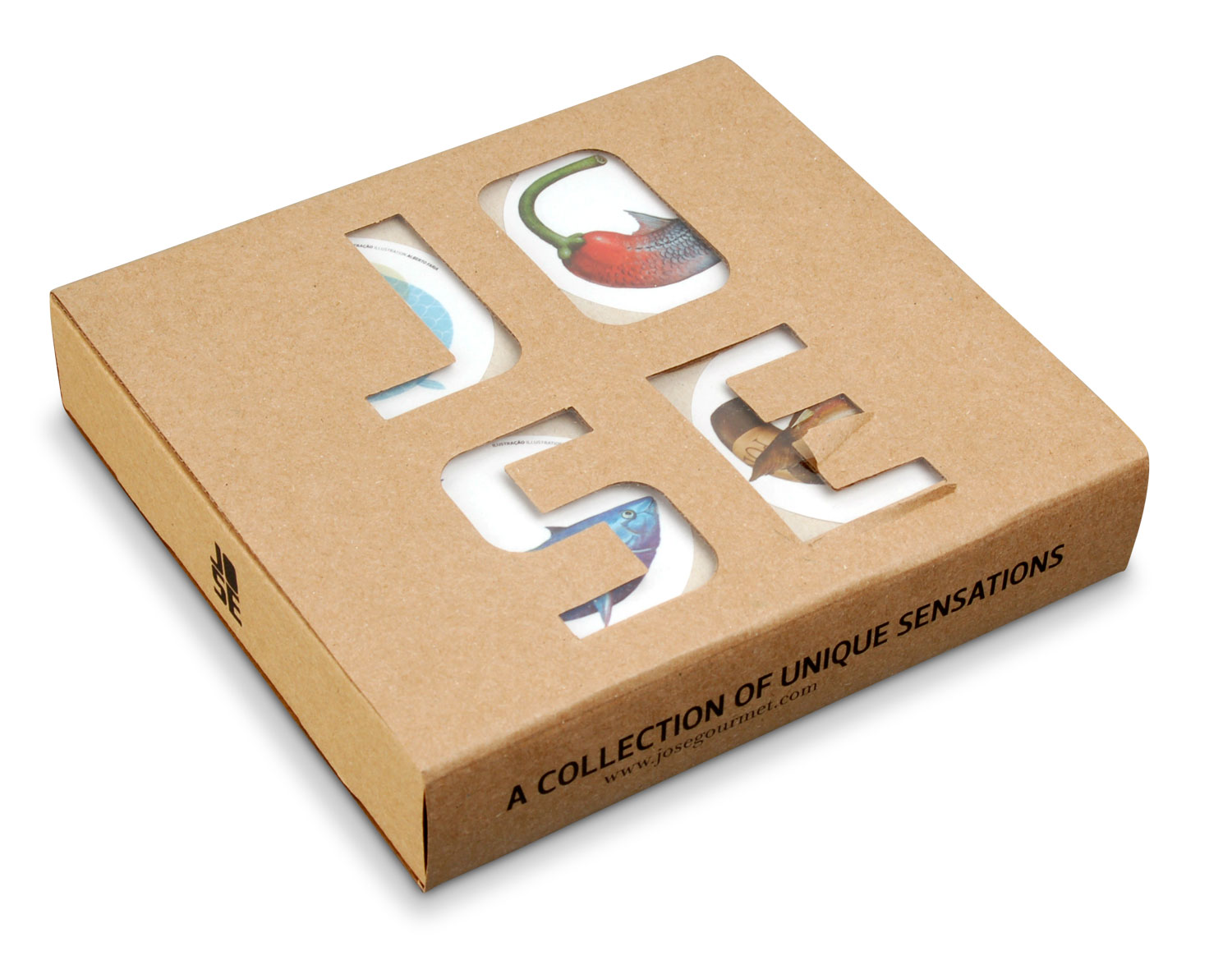 Jose Gourmet Fisch-Patés 4-er Geschenkset