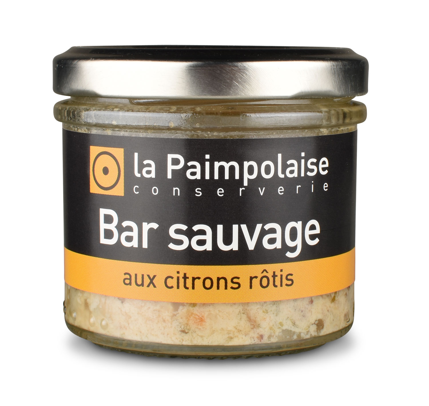 Paté vom gebratenen Wolfsbarsch mit Zitrone