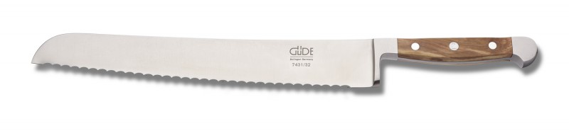 Brotmesser 32cm Klinge, Serie Alpha Birne, Güde B431/32
