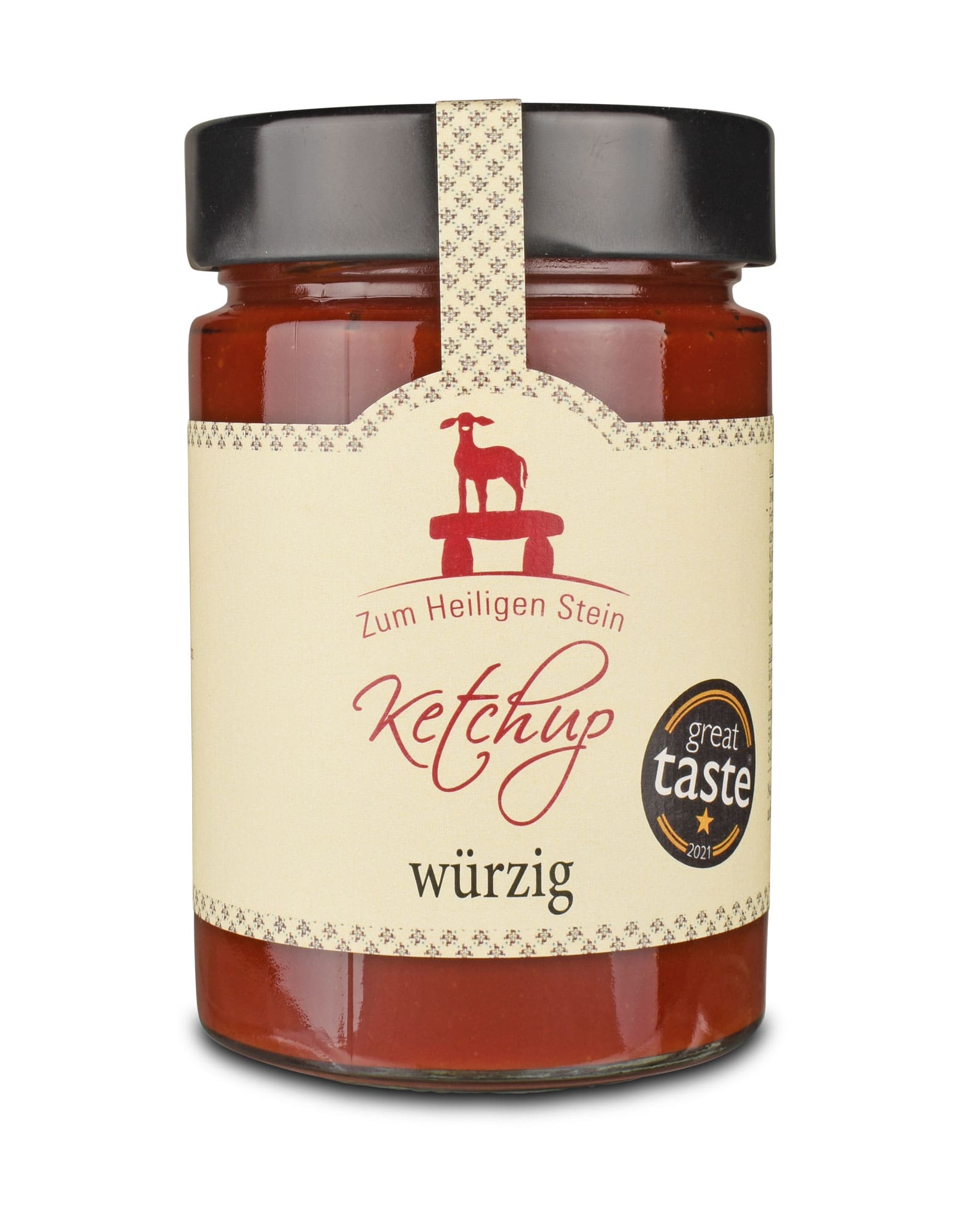 Zum Heiligen Stein Ketchup würzig, 400g