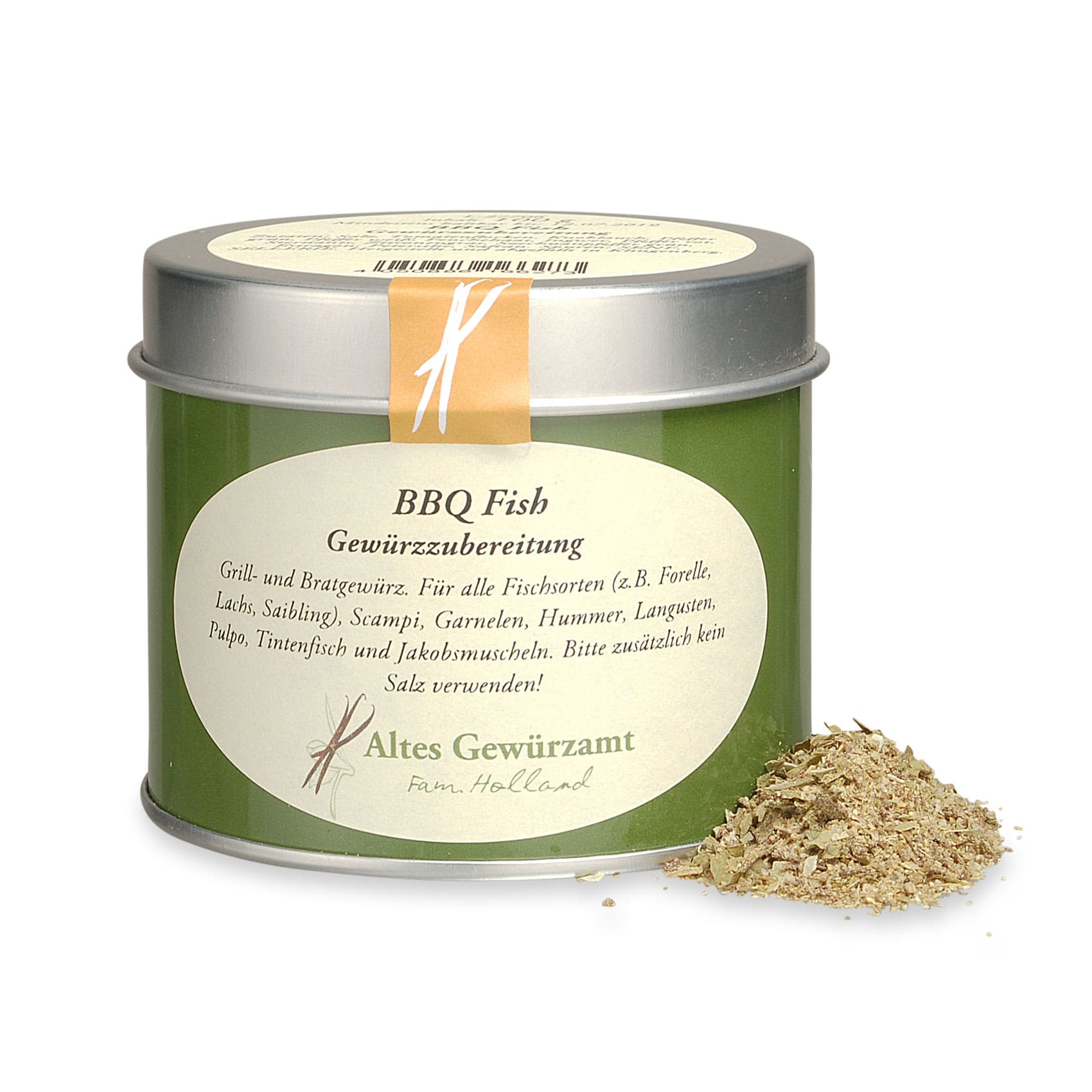 BBQ Fish Gewürzmischung Altes Gewürzamt für Fisch und Meeresfrüchte