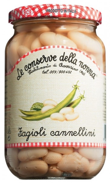 Cannellini-Bohnen, in Salzlake Cannellini-Bohnen, in Salzlake