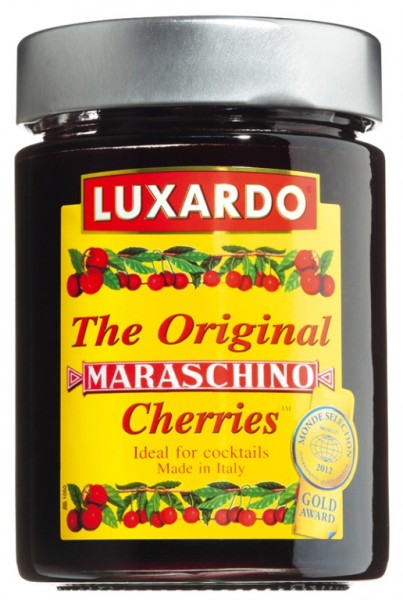 Luxardo Maraschinokirschen in Sirup – Original italienische Cocktailkirschen in Glas