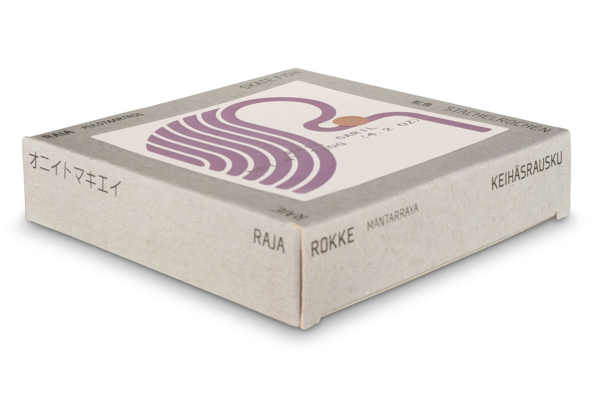 Rochenflügel in Olivenöl mit Curry - Seitenansicht