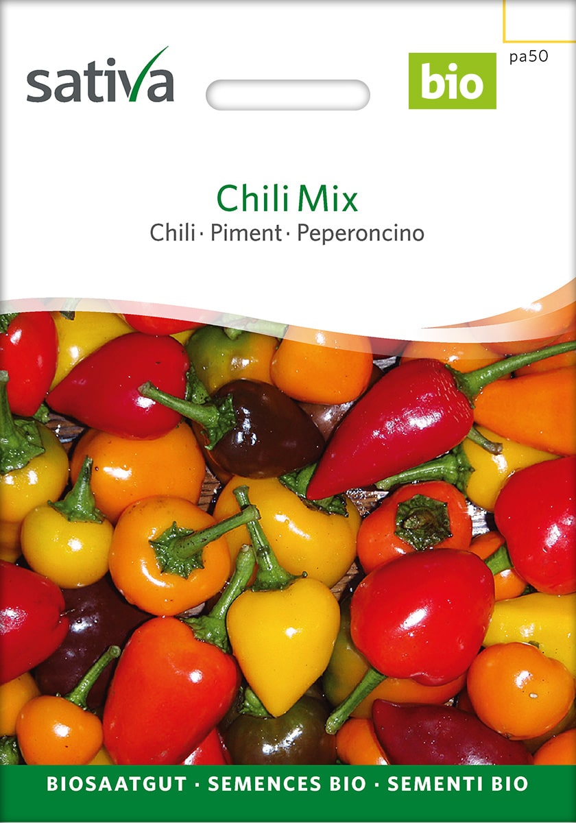 Chili Mix 'Bunte Vielfalt' Saatgut