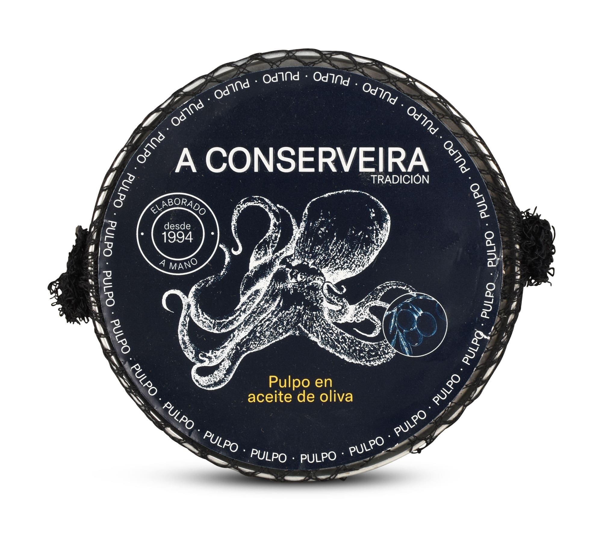 Oktopus in Olivenöl Oktopus in Olivenöl - A Conserveira