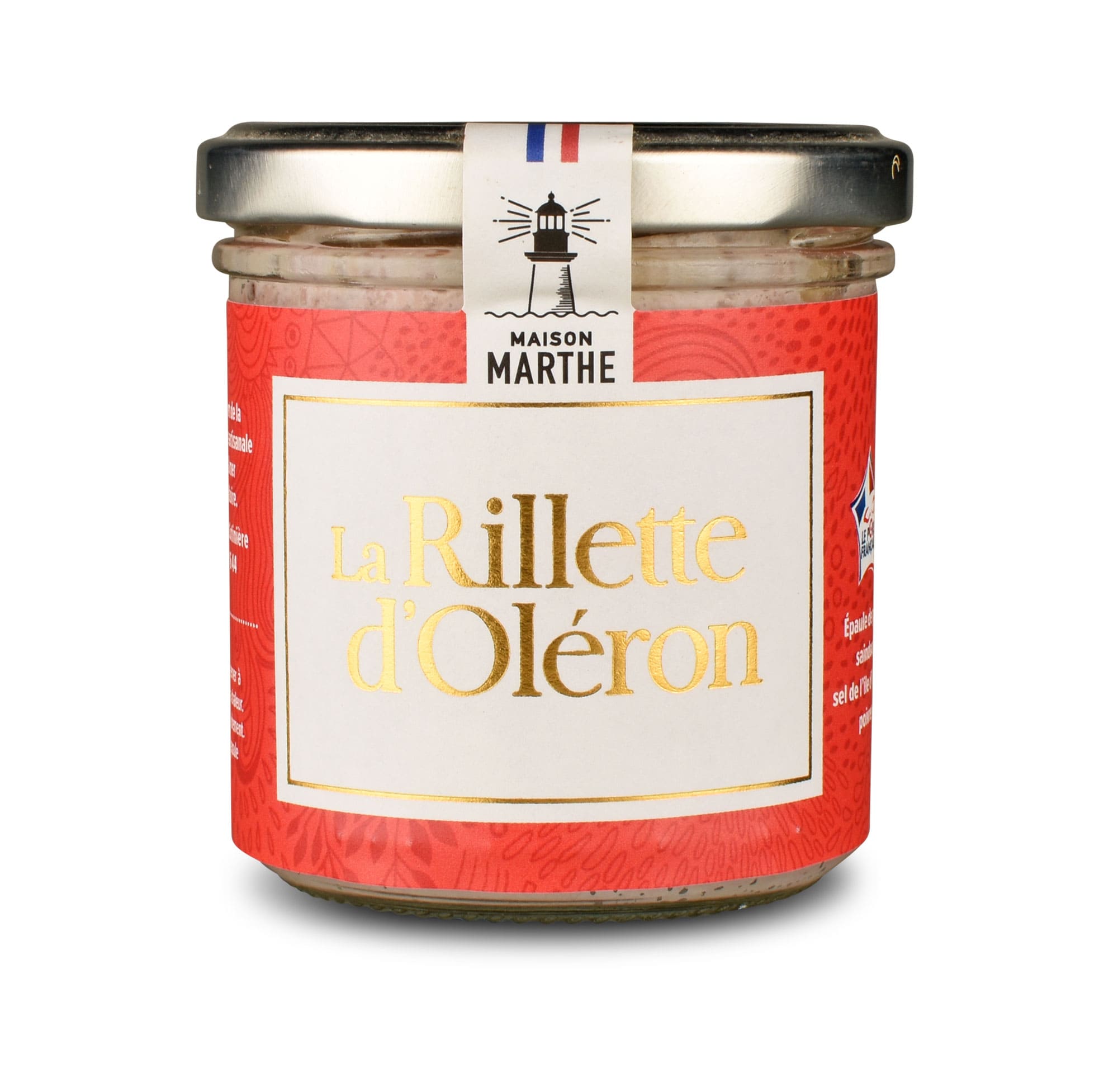 La Rillette d'Oléron - französisches Schweinerillette im Glas - Maison Marthe