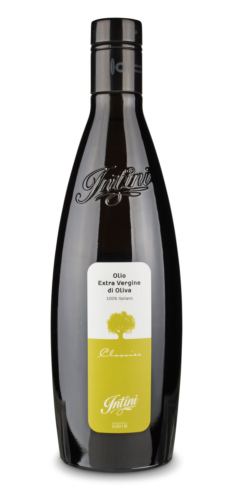 Intini Classico - natives Olivenöl extra aus Apulien in der 0,5l Glasflasche