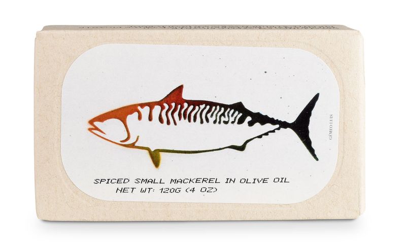 Kleine Makrelen pikant eingelegt in Olivenöl Kleine Makrelen pikant eingelegt in Olivenöl