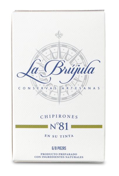 Chipirones - Kleine Kalmartuben in eigener Tinte Chipirones - Kleine Kalmartuben in eigener Tinte