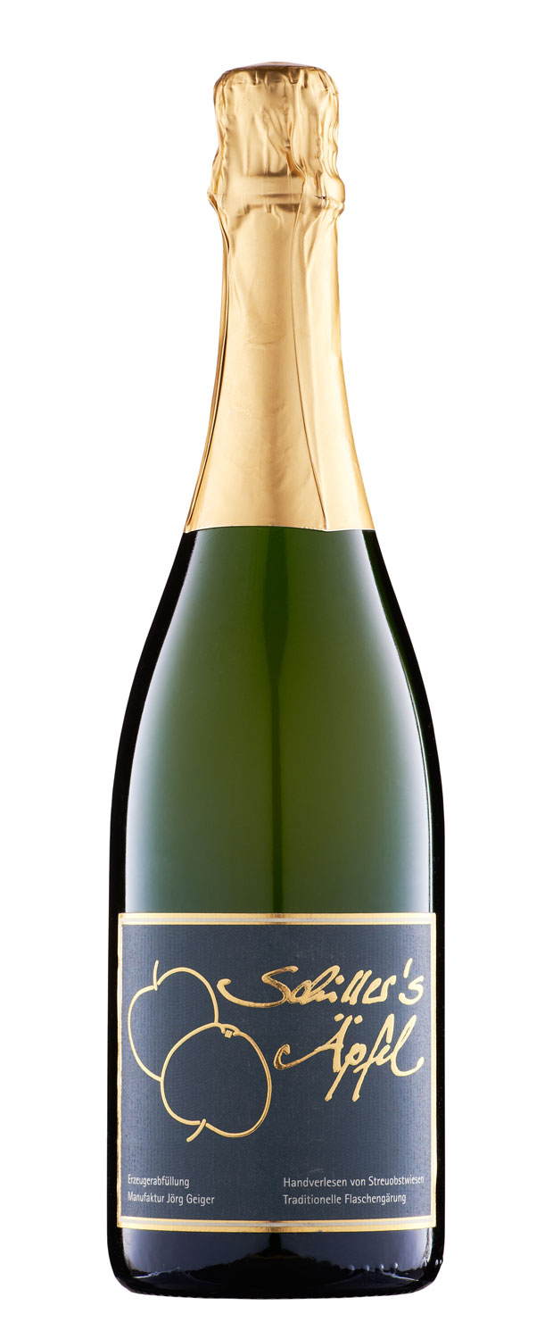 Apfelschaumwein 'Schillers Äpfel' extra brut