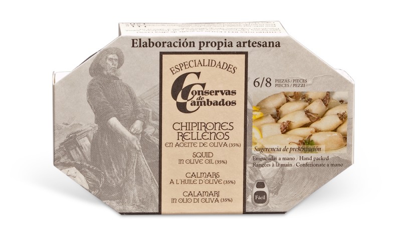 Tintenfisch in Olivenöl Tintenfisch in Olivenöl