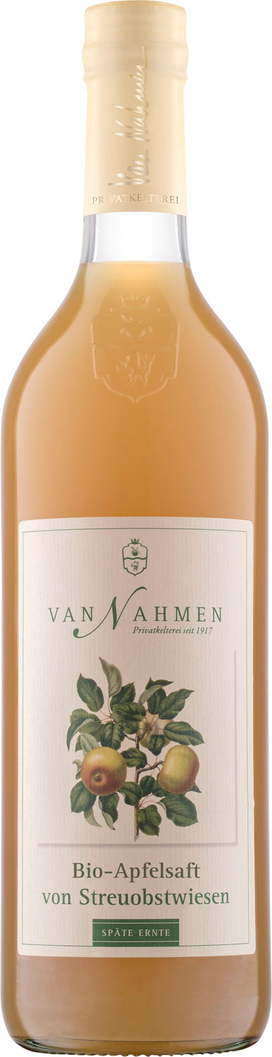 Streuobstwiesen Apfelsaft, Privatkelterei Van Nahmen