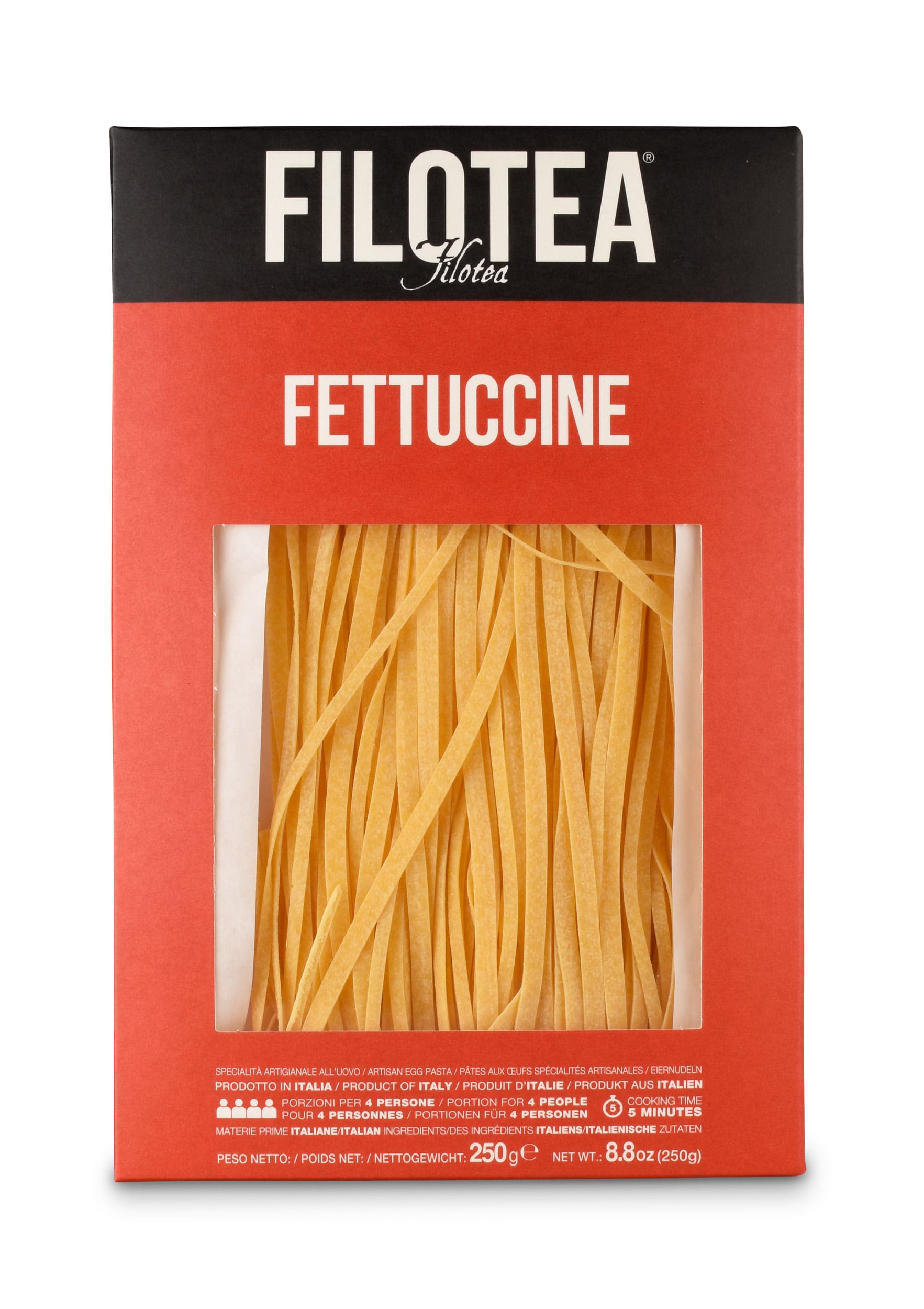 Filotea Fettucine Filotea Fettucine Pasta, 250g Packung