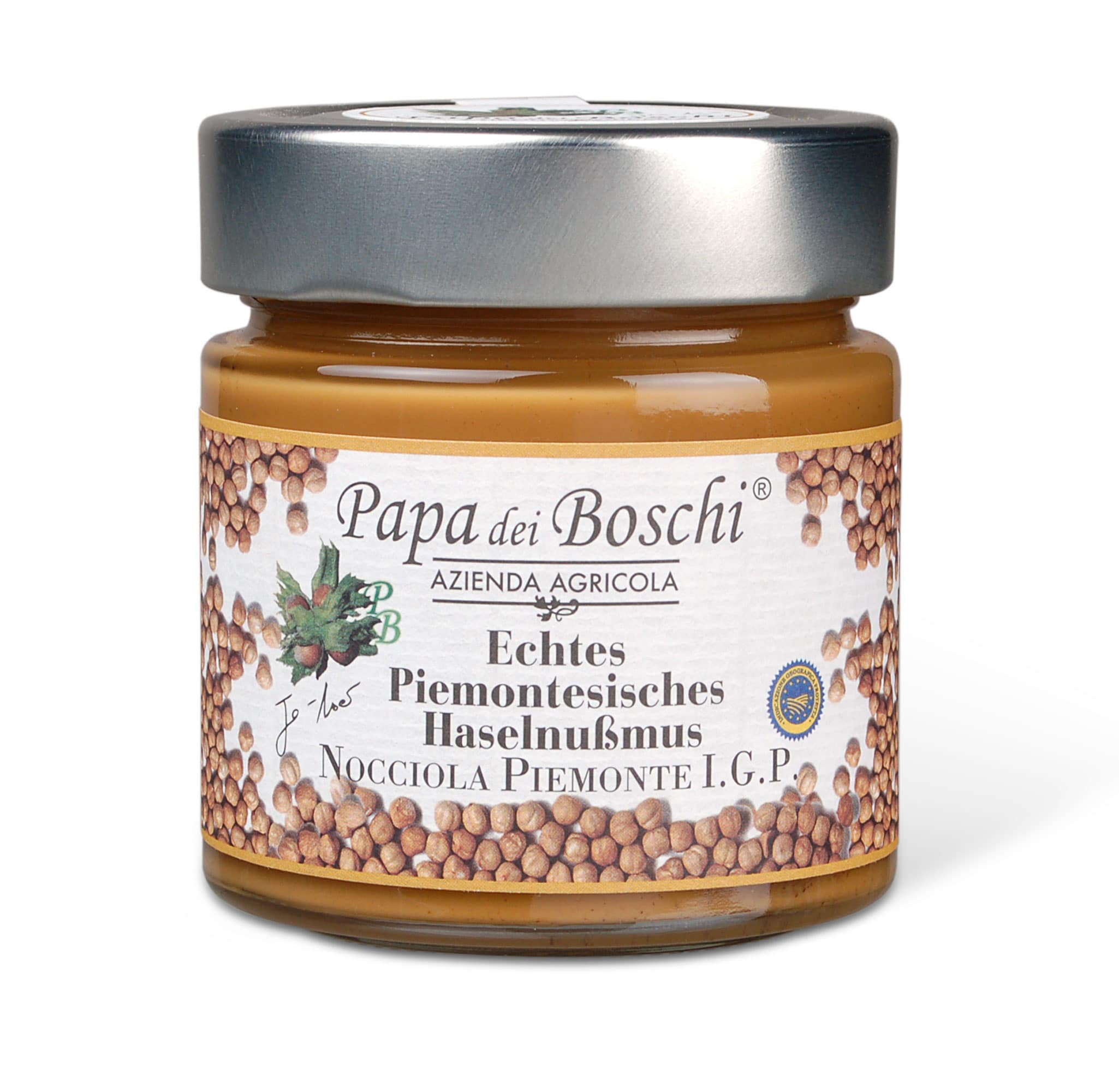 Pasta di Nocciola Piemonte I.G.P. Tostata - Piemonteser Haselnussmus