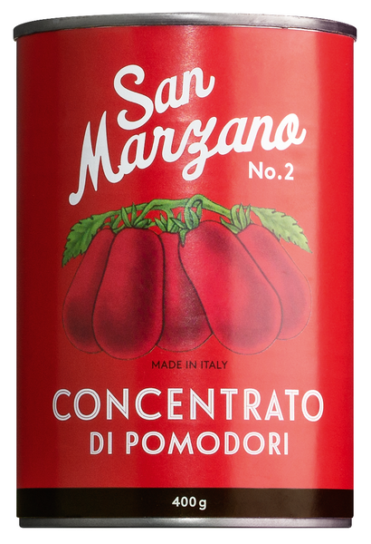 Tomatenmark aus der San Marzano Tomate San Marzano Tomatenmark Dose