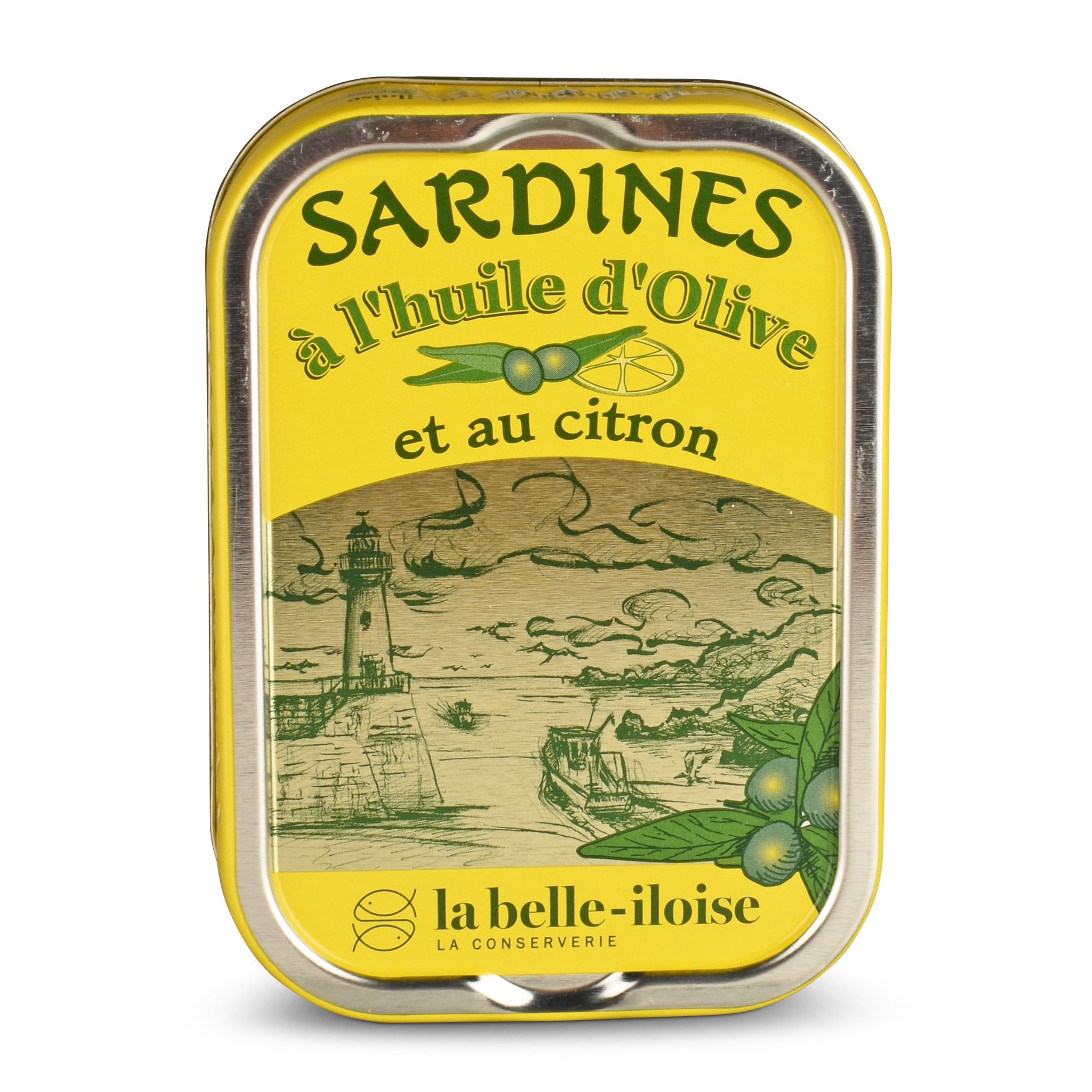 Sardinen in Olivenöl mit Zitrone von la belle-iloise