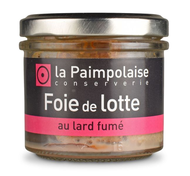 Foie de Lotte au lard fumé Foie de Lotte au lard fumé