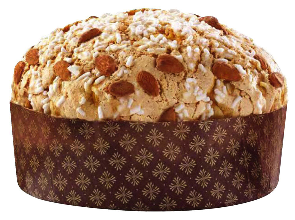 Panettone - Weihnachtskuchen, ohne Verpackung