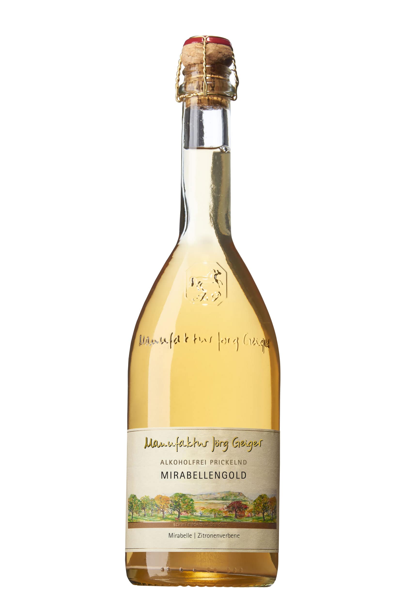 Jörg Geiger Prisecco Mirabellengold Prisecco Mirabellengold - alkoholfrei, prickeln aus der Manufaktur Jörg Geiger
