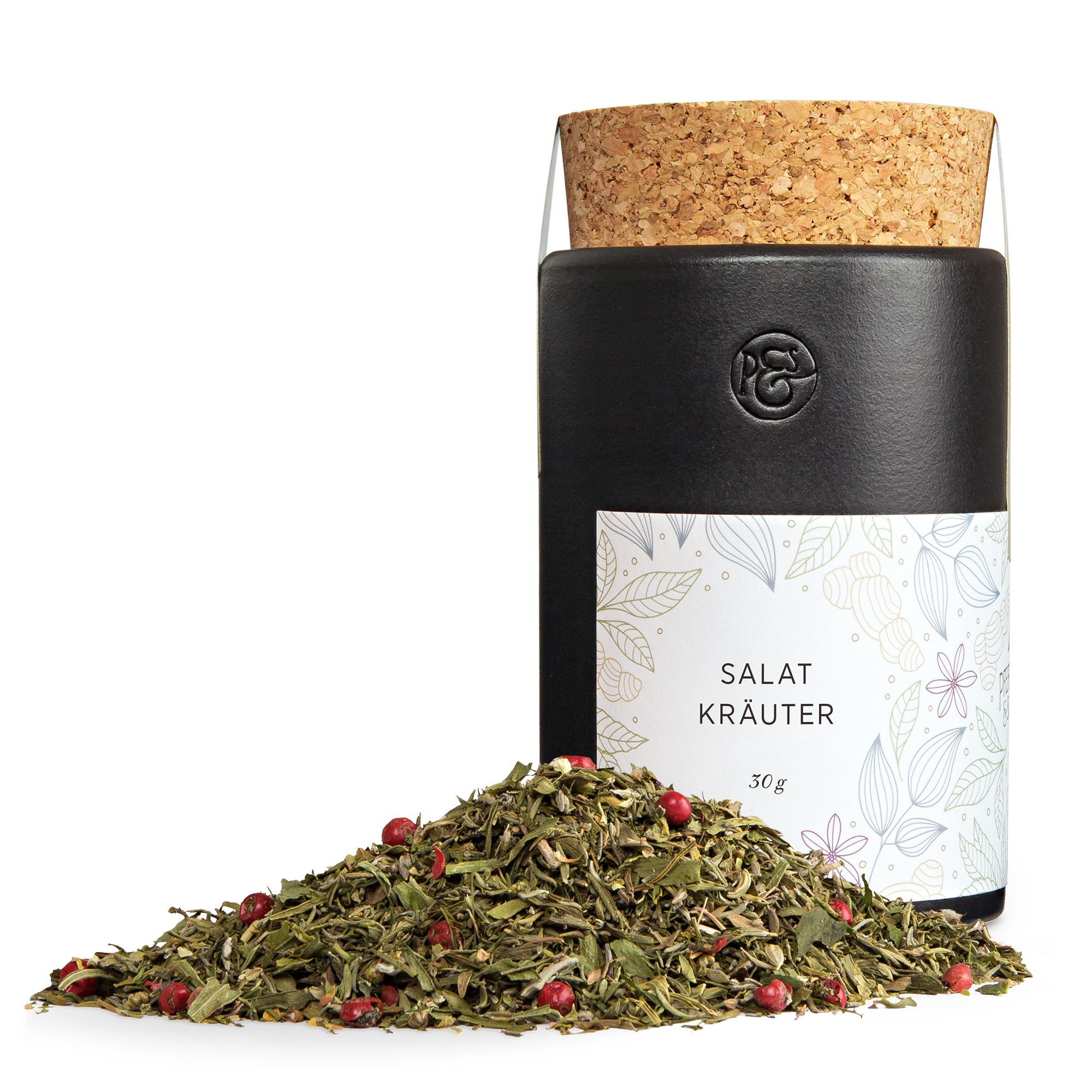 Salatkräuter von Pfeffersack & Soehne in der Keramikdose