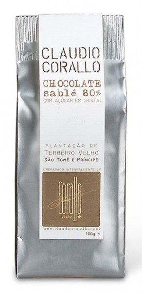 Chocolate sablé, 80% Chocolate sablé, 80%