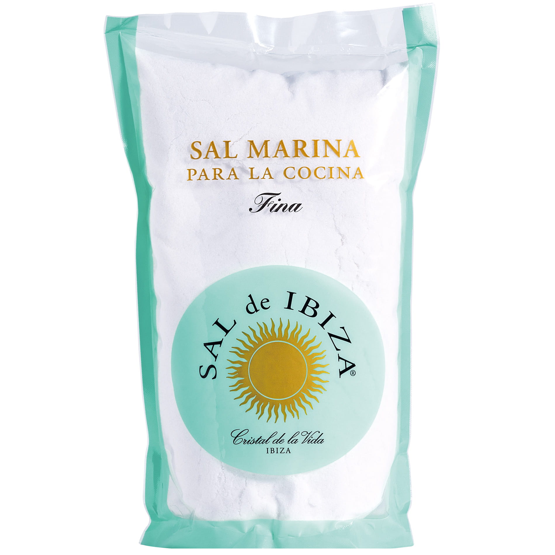 SAL de IBIZA Fina feines Meersalz im 1-kg-Vorratsbeutel