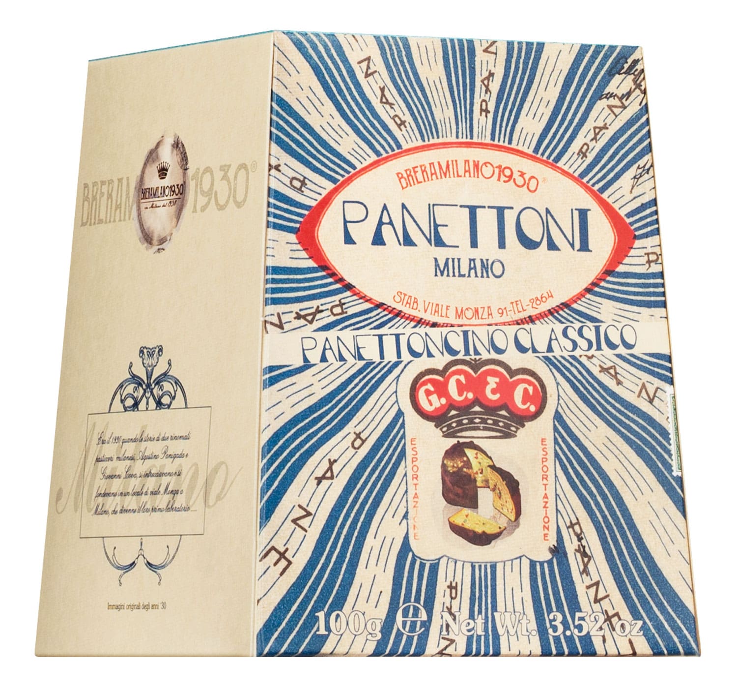 Panettoncino Weihnachtskuchen im MiniFormat aus Italien