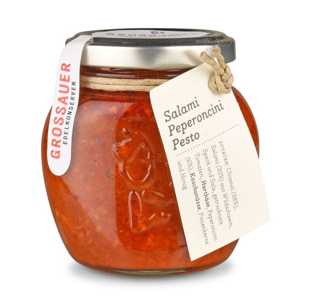 Salami Peperoncini Pesto Salami Peperoncini Pesto
