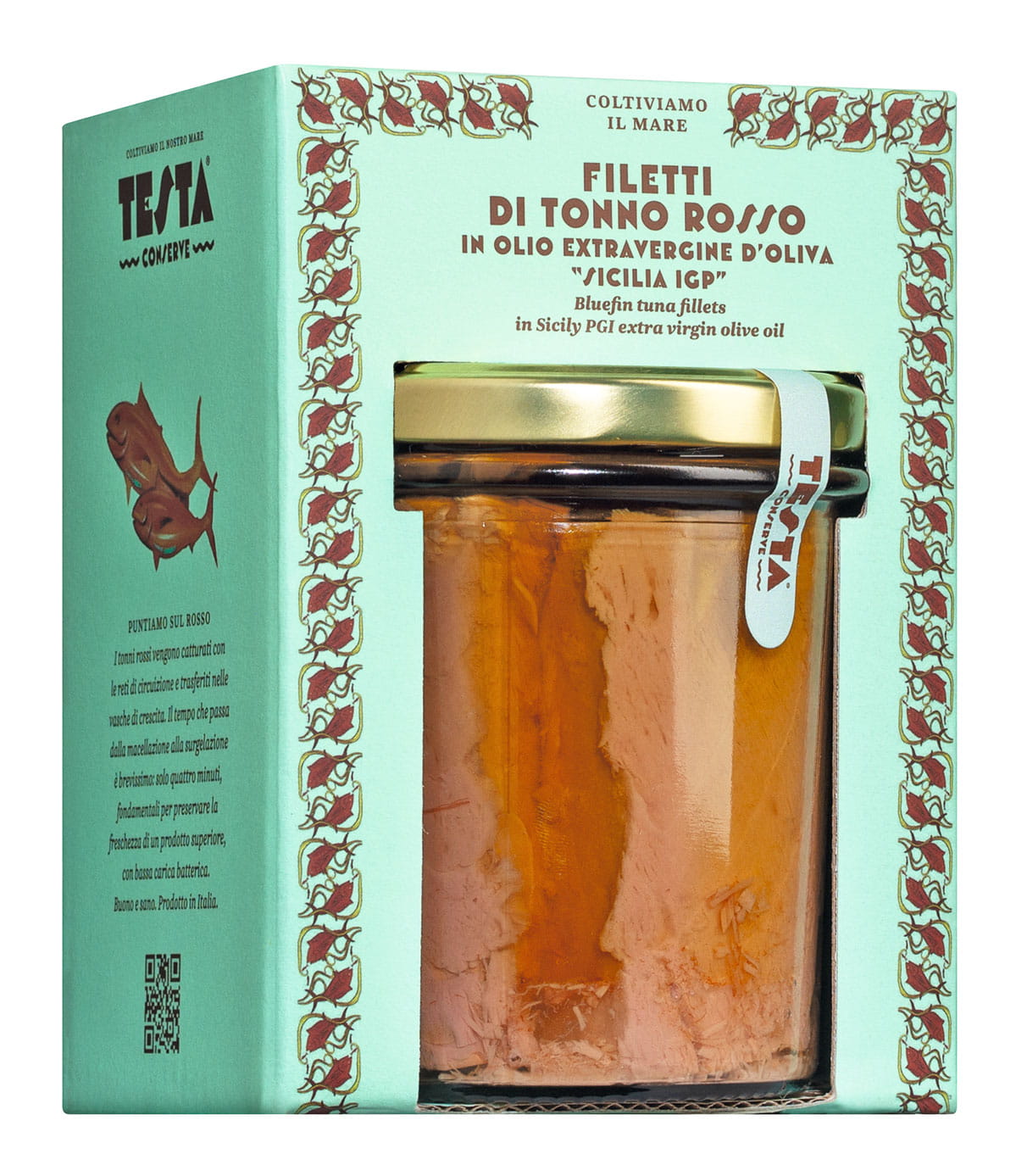 Filetti di Tonno Rosso - Filets vom Bauchflossenthunfisch - Testa Conserve, Sizilien