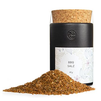 BBQ Salz von Pfeffersack & Soehne in der Keramikdose