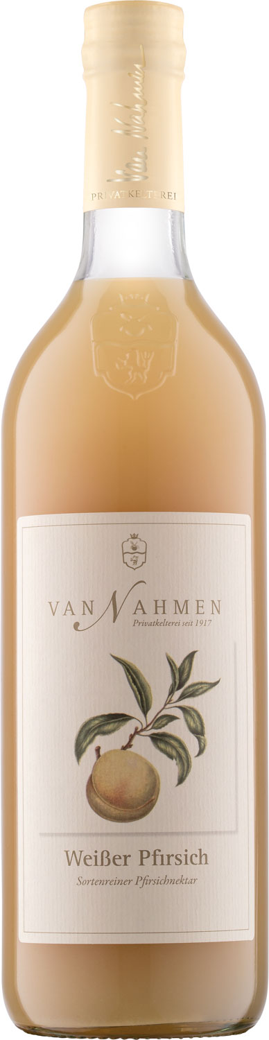 Van Nahmen weißer Pfirsichnektar