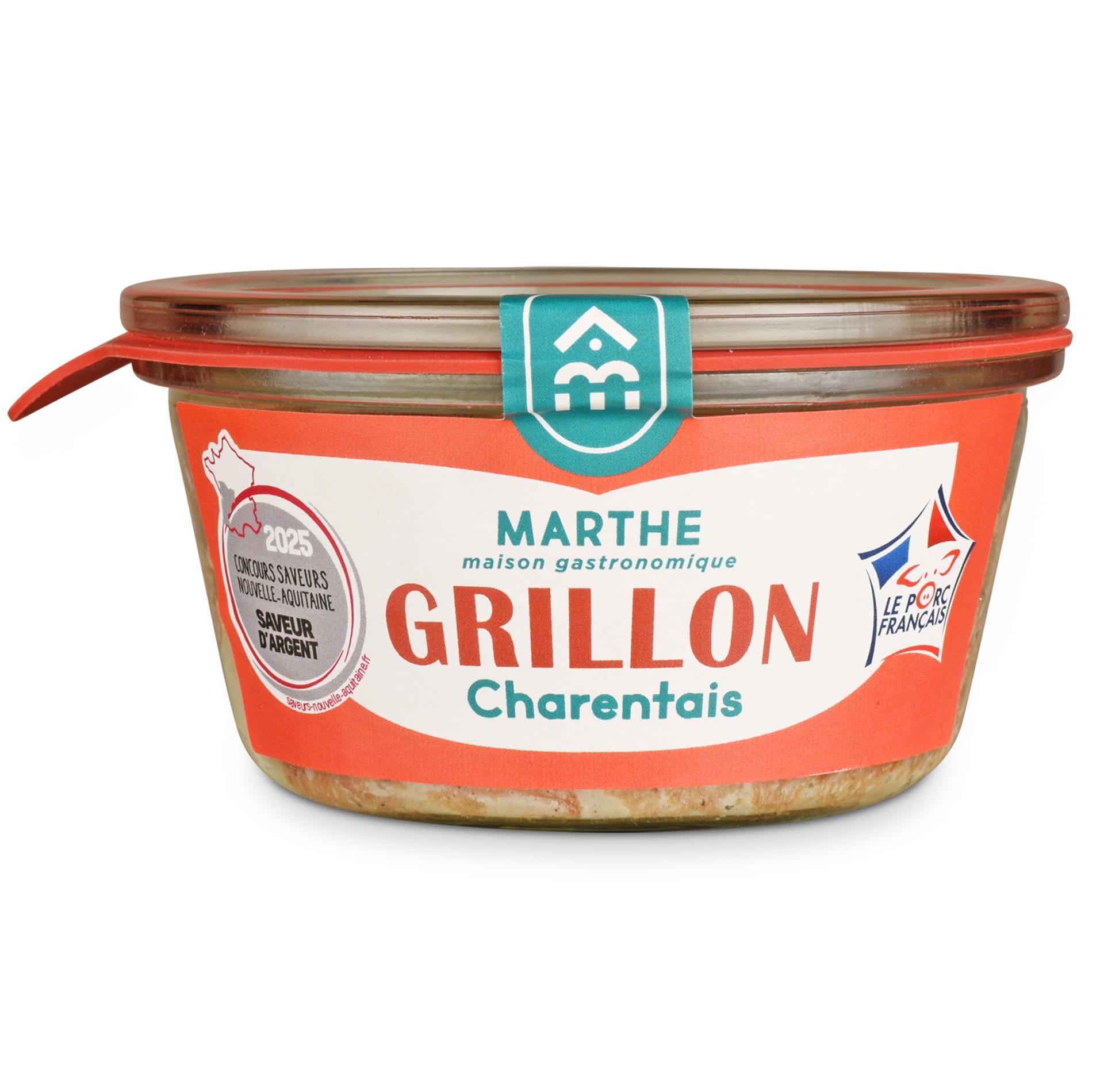 Grillon Charentais im Glas – französische Schweinerillette aus der Charente