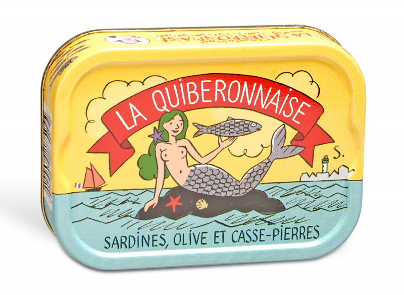 La Quiberonnaise Jahrgangssardinen mit Meerfenchel Jahrgangssardinen mit Meerfenchel