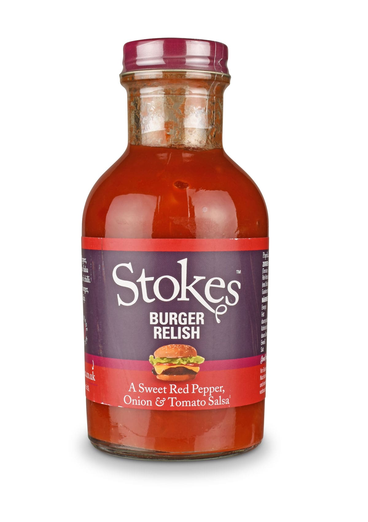 Stokes Burger Relish - 265ml Flasche