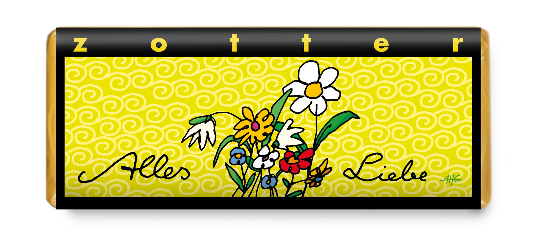 Zotter Alles Liebe - Handgeschöpft