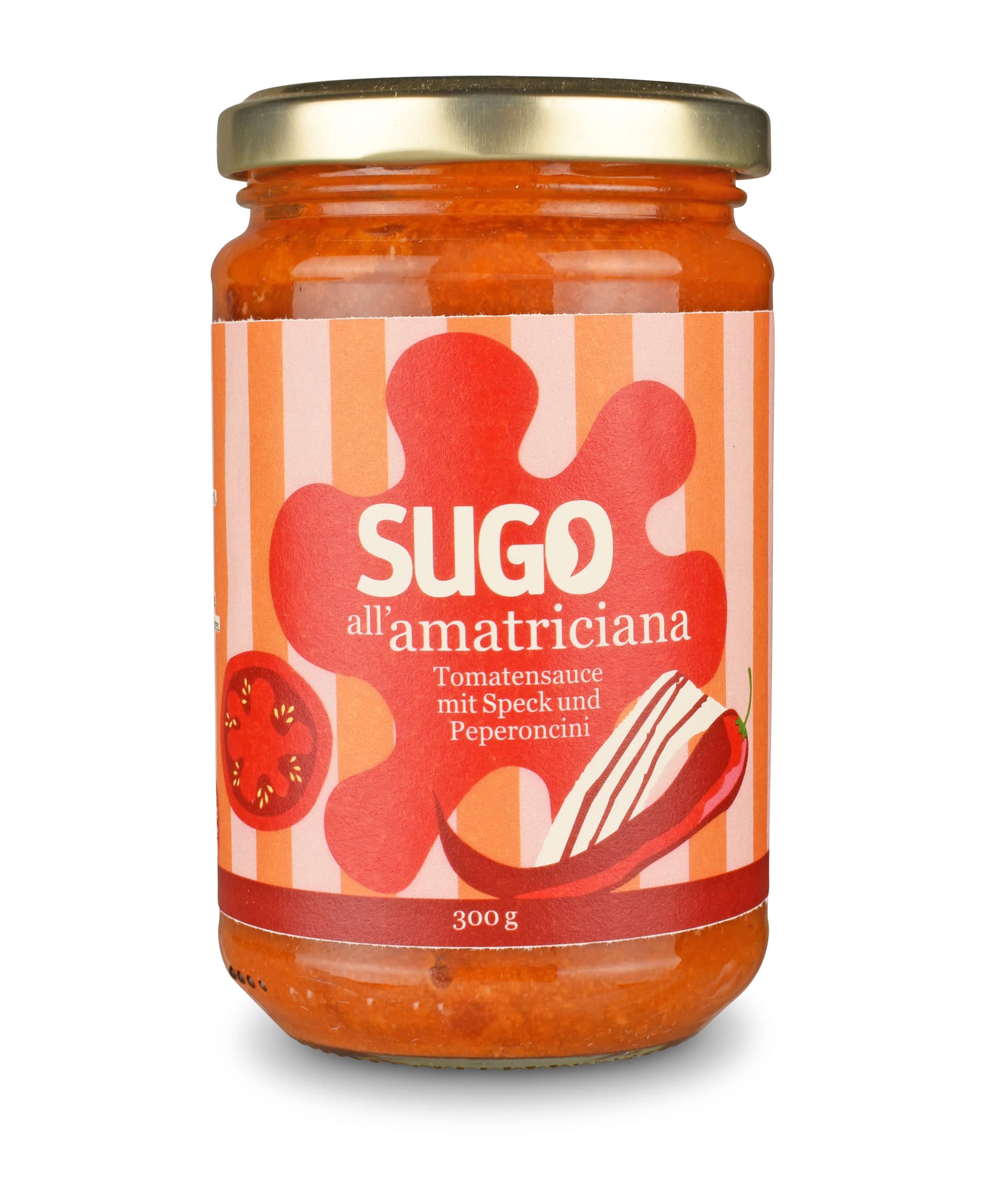 Sugo all'Amatriciana - Locanda La Posta Sugo all'Amatriciana - Locanda La Posta, Ein handwerklich hergestelltes Sugo für Feinschmecker