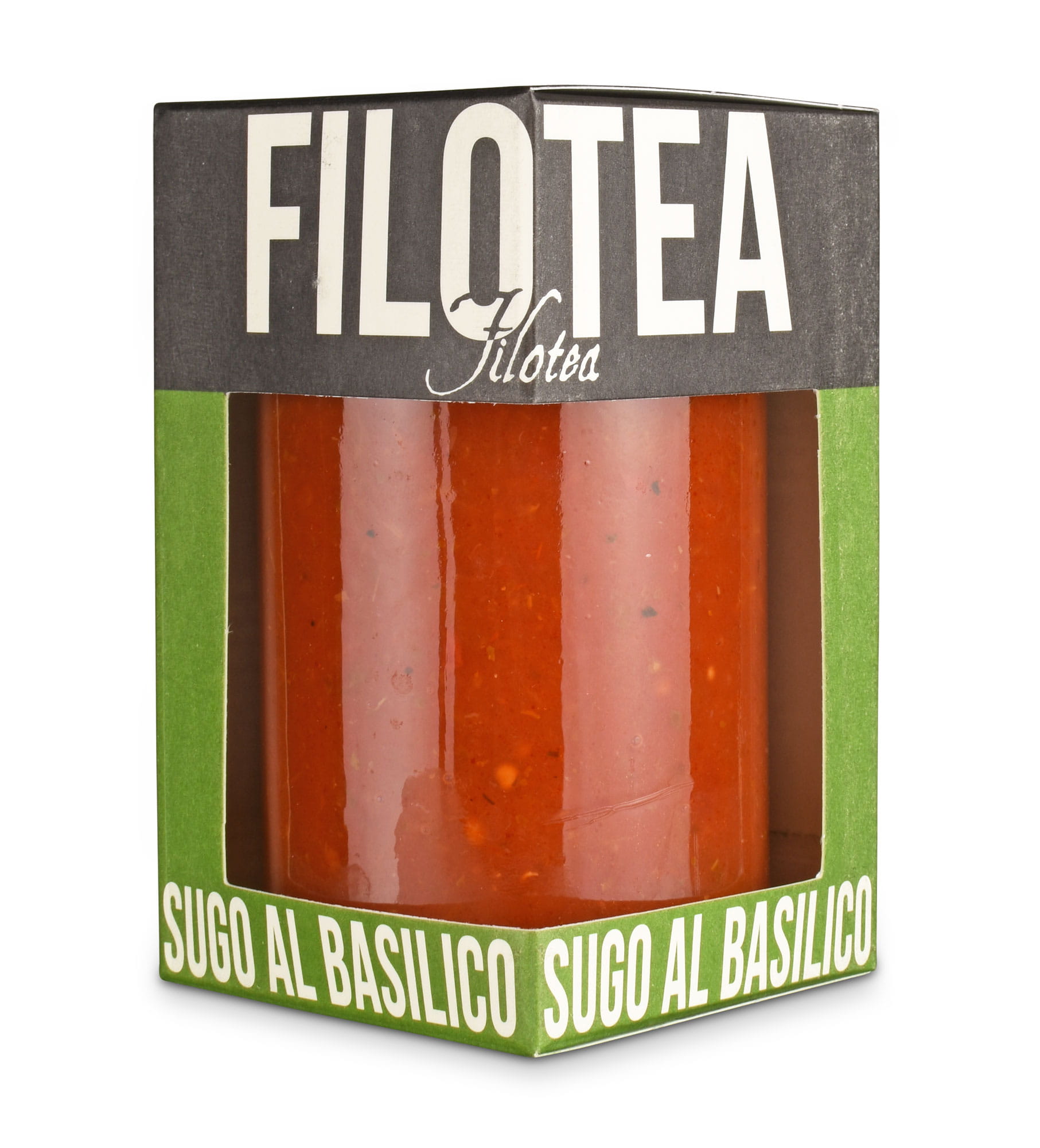 Sugo al basilico - Filotea Pasta, italienisches Tomatensugo mit Basilikum, 280g