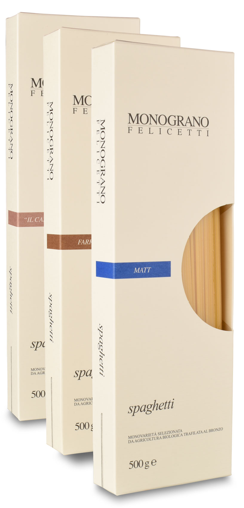 Felicetti Pasta Probierpaket, 3x Spaghetti