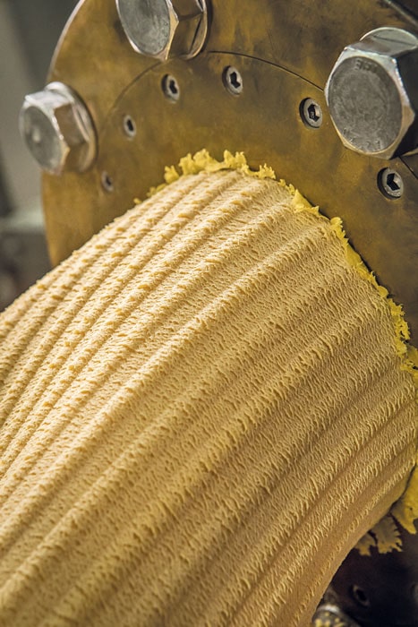 Bronzegezogene Pasta