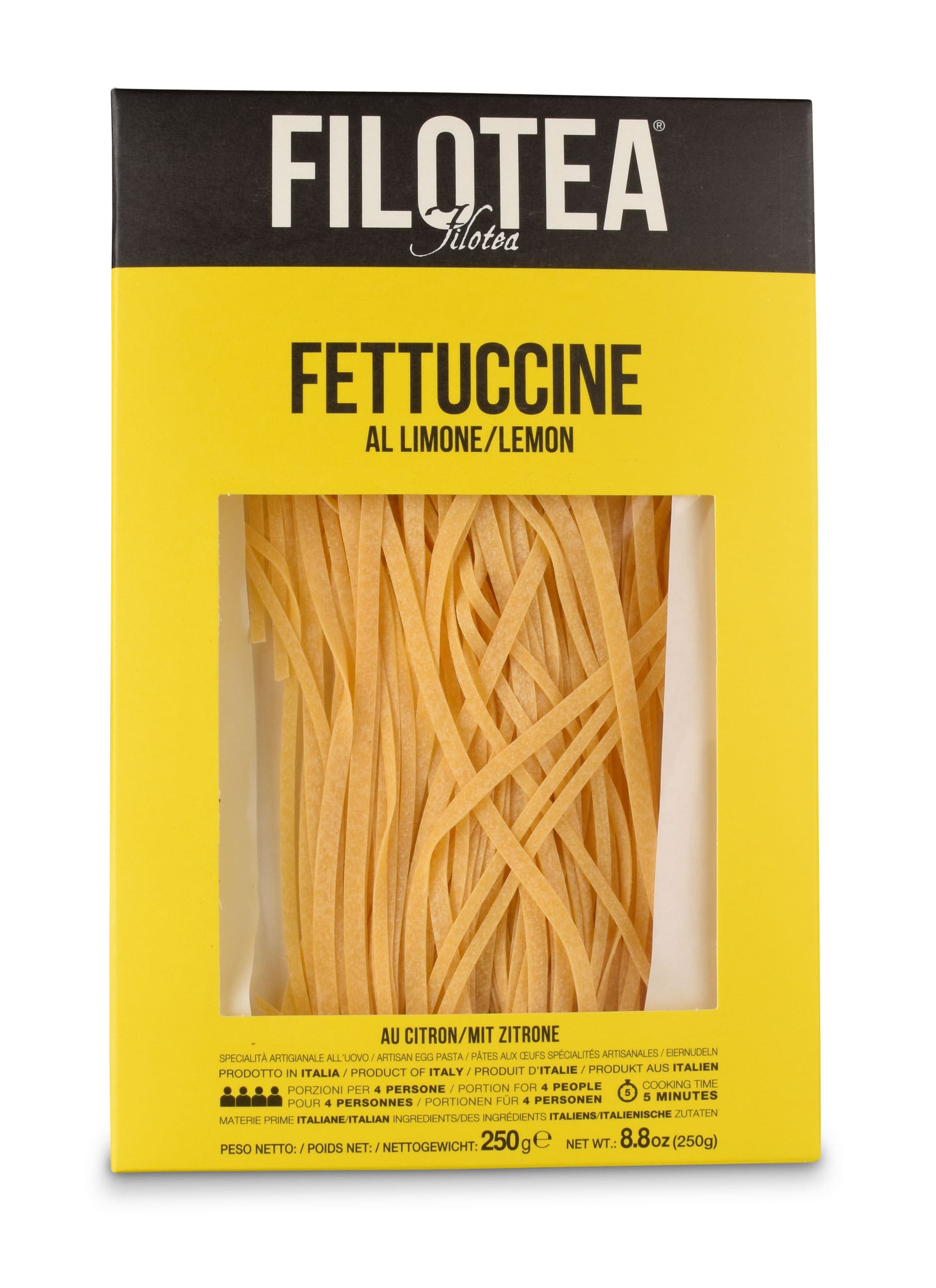 Filotea Pasta Fettucine al Limone Filotea Pasta - Fettucine al Limone, 250g Packung