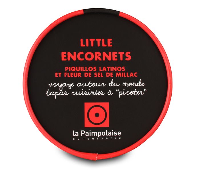 Encornets, Piquillos latinos et fleur de sel de Millac La Paimpolaise Little Encornets