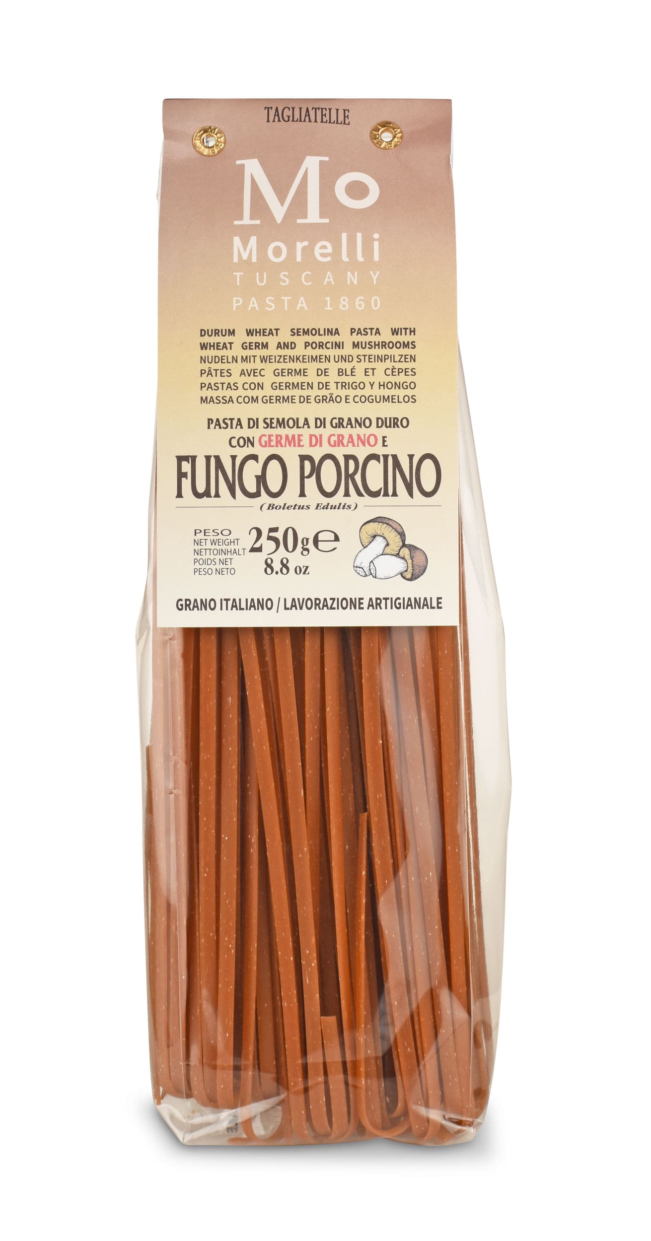 Tagliatelle mit Steinpilzen - Morelli Pasta Italien