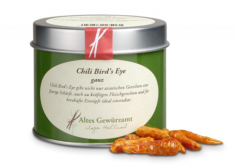 Chili Bird’s Eye Vogelaugen‑Chili Gewürz – Altes Gewürzamt, 30 g