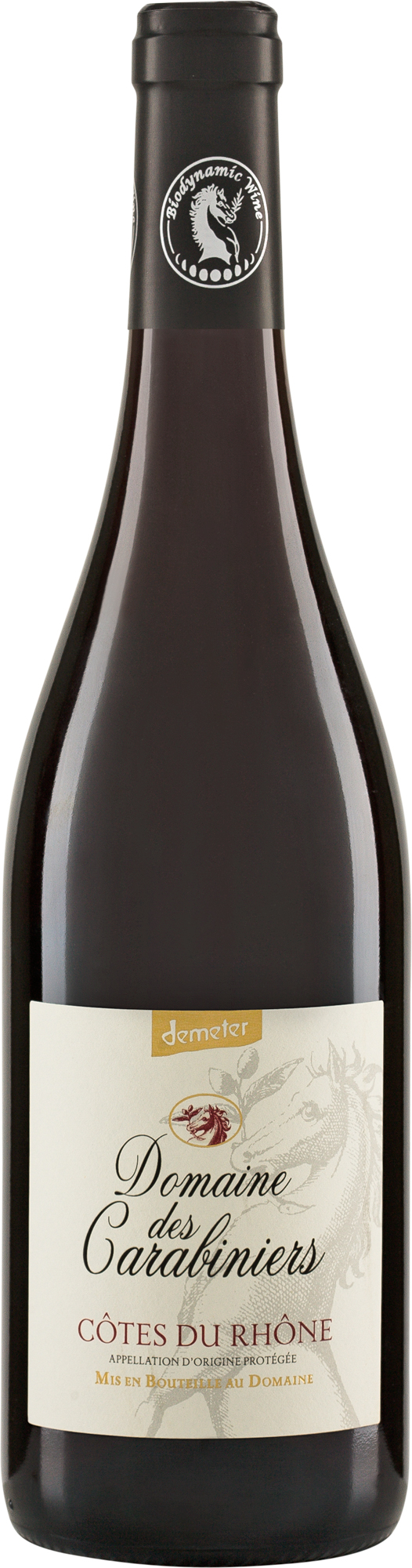 CÔTES DU RHÔNE ROUGE AOP, Domaine des Carabiniers CÔTES DU RHÔNE ROUGE AOP, Domaine des Carabiniers