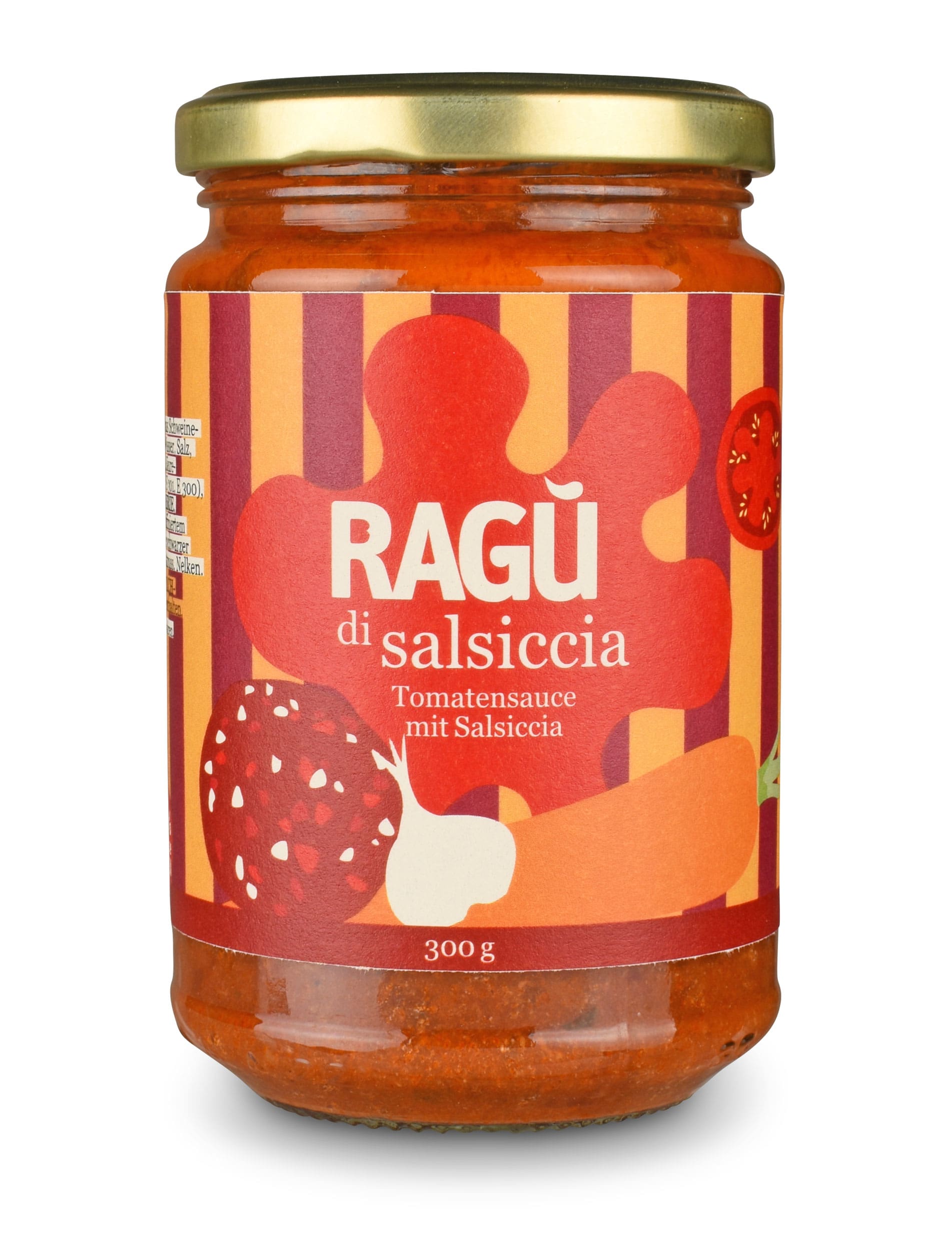 Ragu di Salsiccia - italienische Tomatensauce mit Salsiccia im Glas