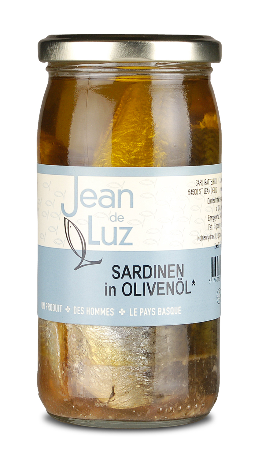 Sardinen in Olivenöl - Jean de Luz