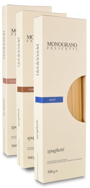 Felicetti Pasta Monograno Probierpaket Felicetti Pasta Probierpaket, 3x Spaghetti