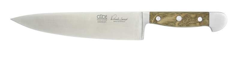 Kochmesser 26 cm Klinge, Serie Alpha Fasseiche, Güde E805/26